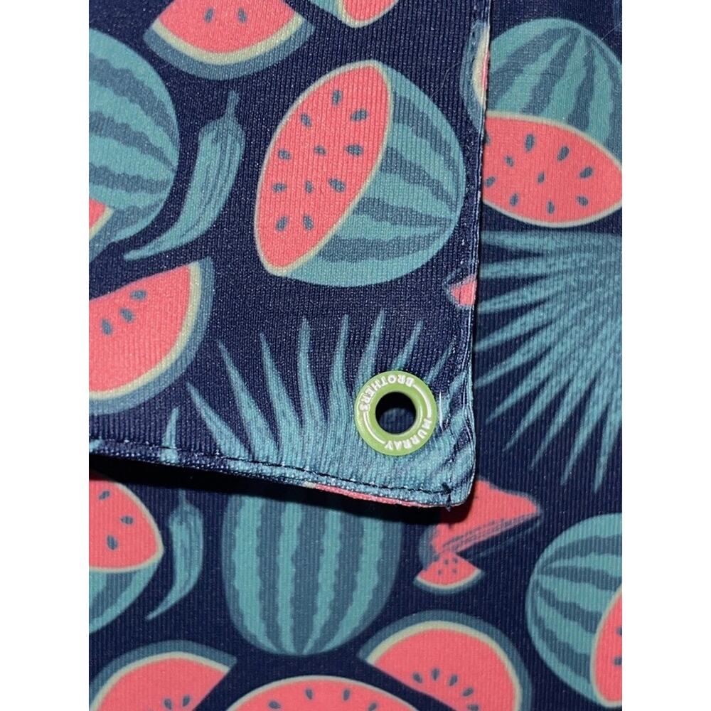 William Murray Seed Spitters Polo Shirt Golf Watermelon Print Men's Large NWOT - Picture 6 of 10